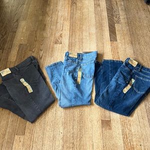 Boy’s Therabouts taper fit jeans 3 pair size 8